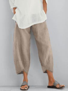 review of Roselinlin Women Cotton Summer Trouser 