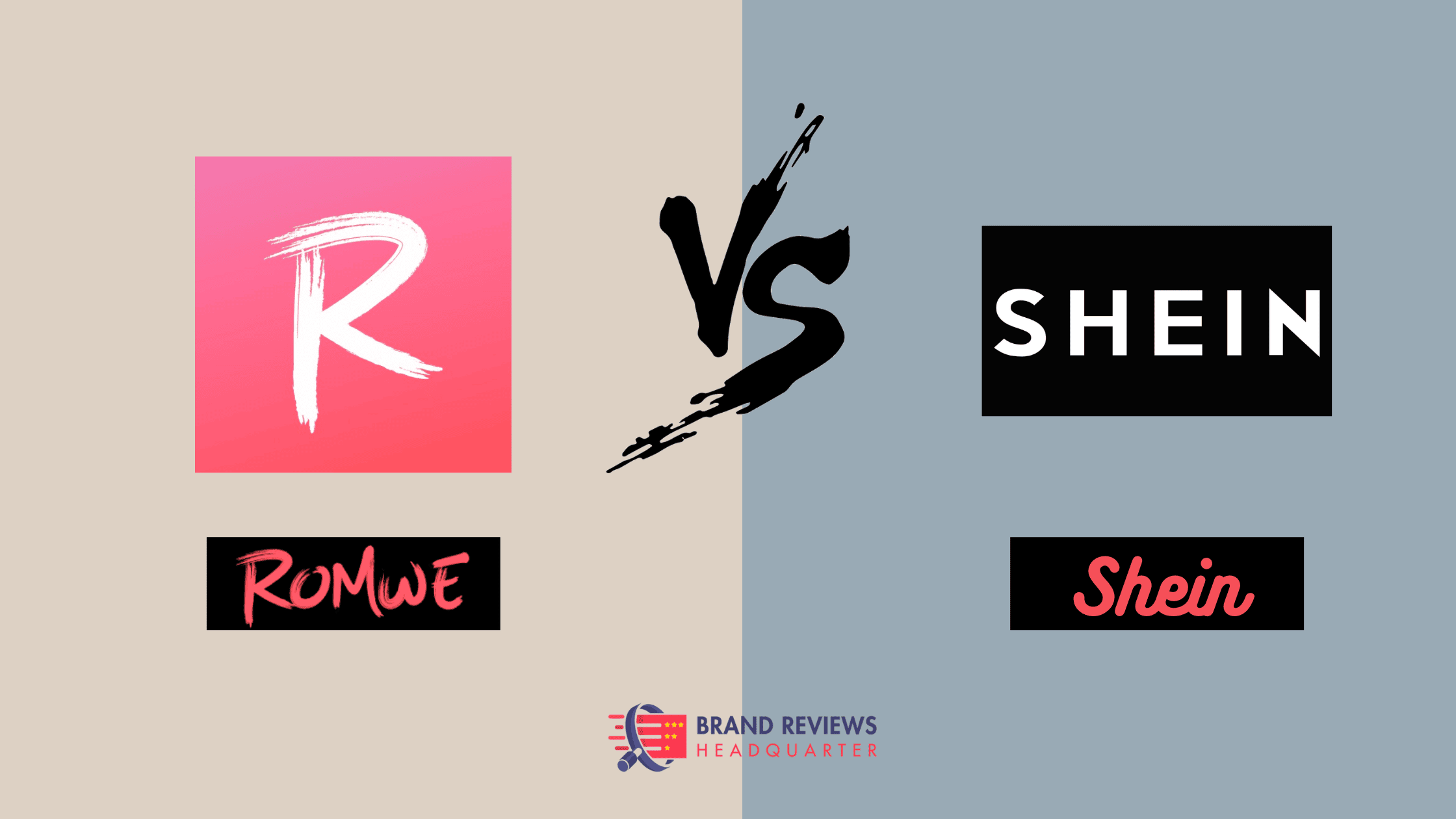 Romwe vs Shein